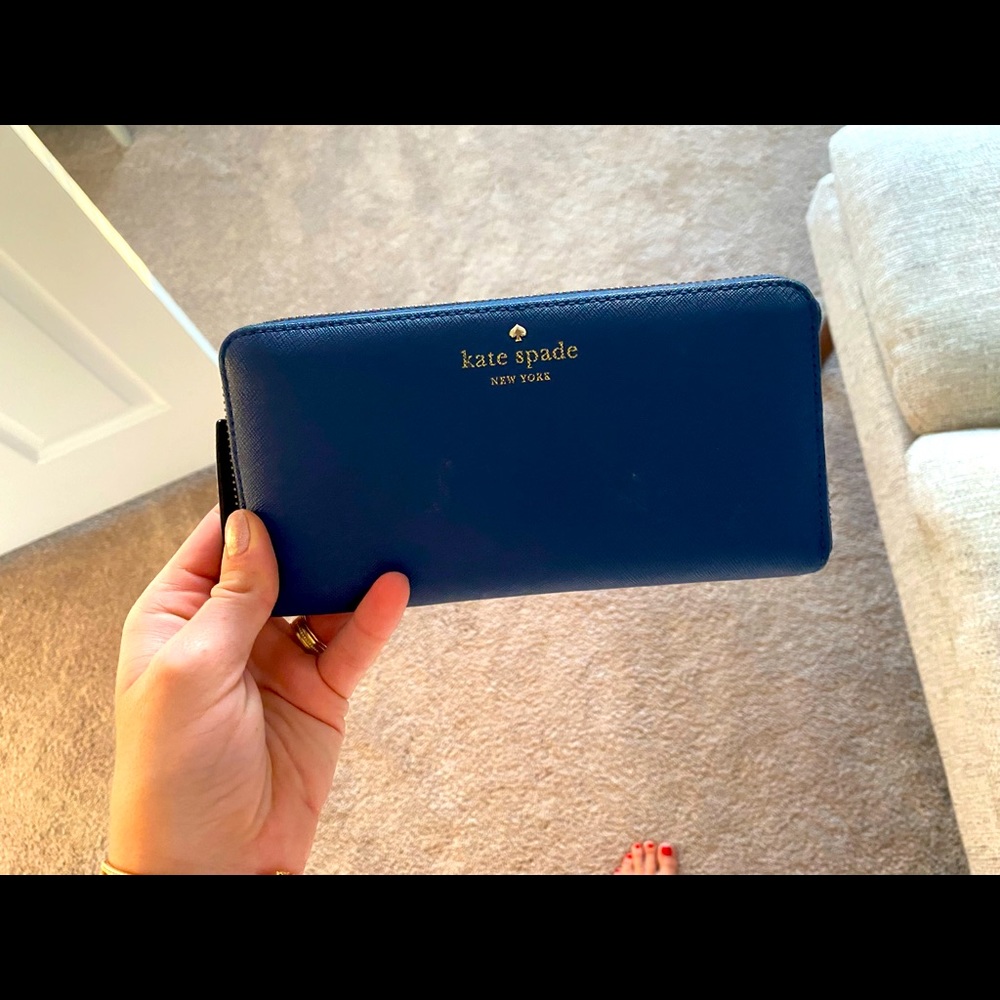 Kate Spade Royal Blue Wallet